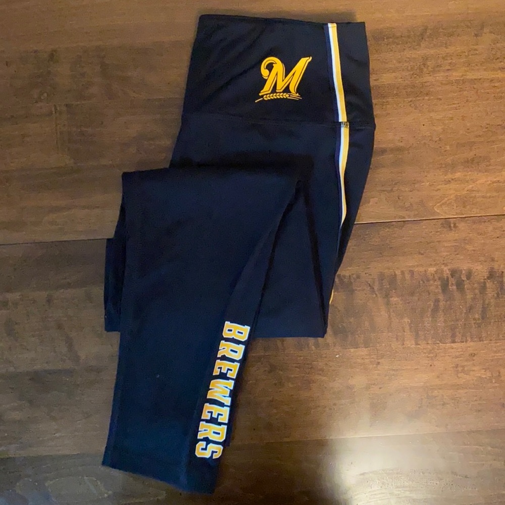 PINK Leggings Milwaukee Brewers
